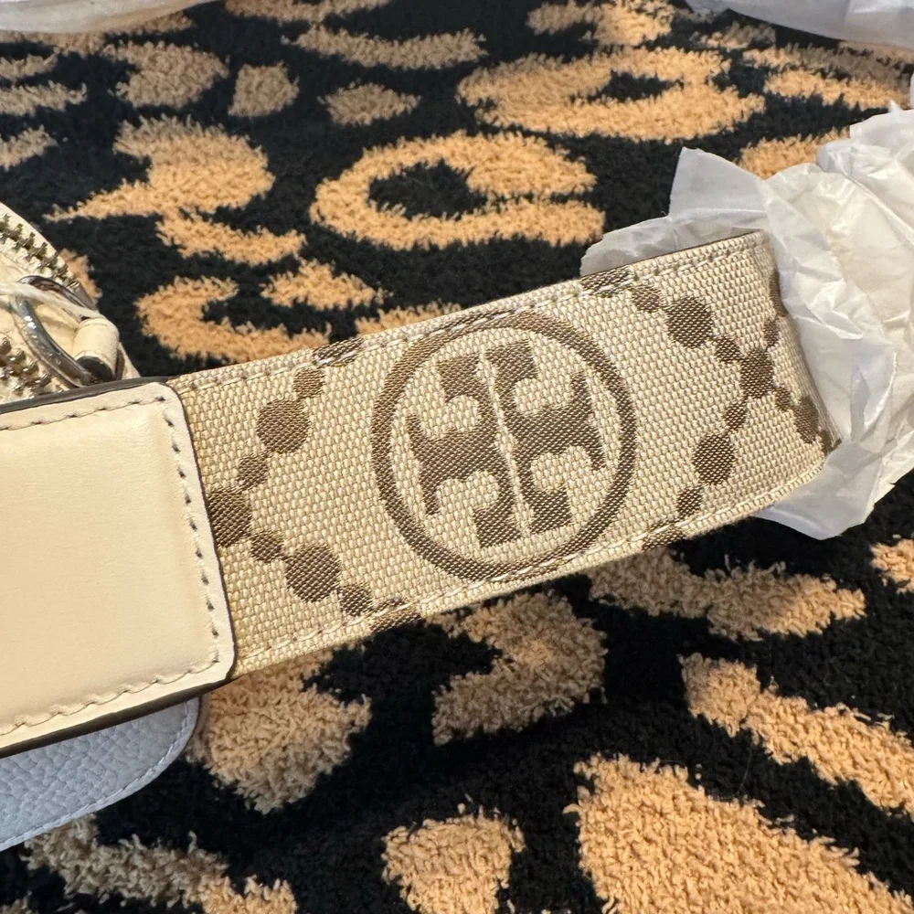 NWT Tory Burch Miller Mini Crossbody New Ivory - Picture 10 of 13